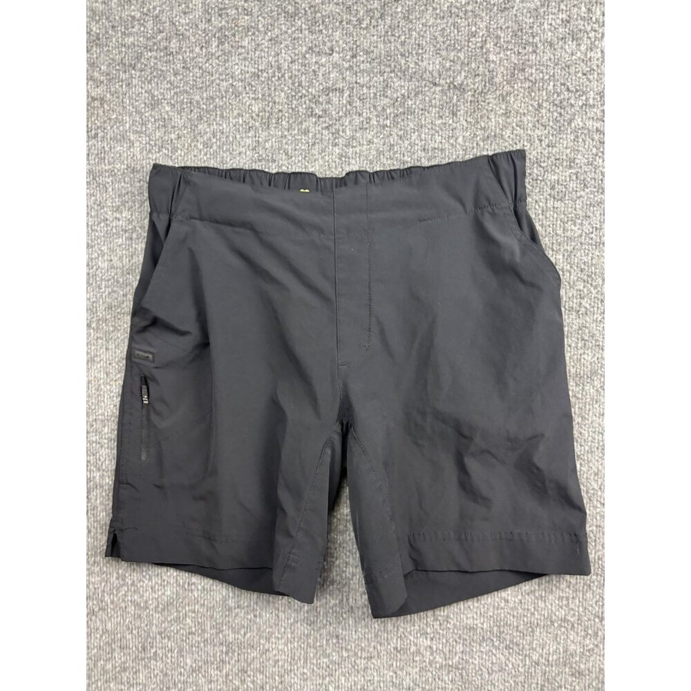 Zoic Cycling Shorts Womens Medium Black Elastic Waist Pockets Lightweight Bike‎